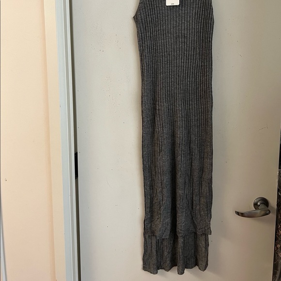 Zara Grey Knit Maxi Tunic NWT - Picture 3 of 7